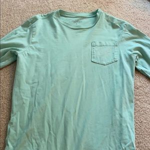 Mint Green Long Sleeve Vineyard Vines Tee
